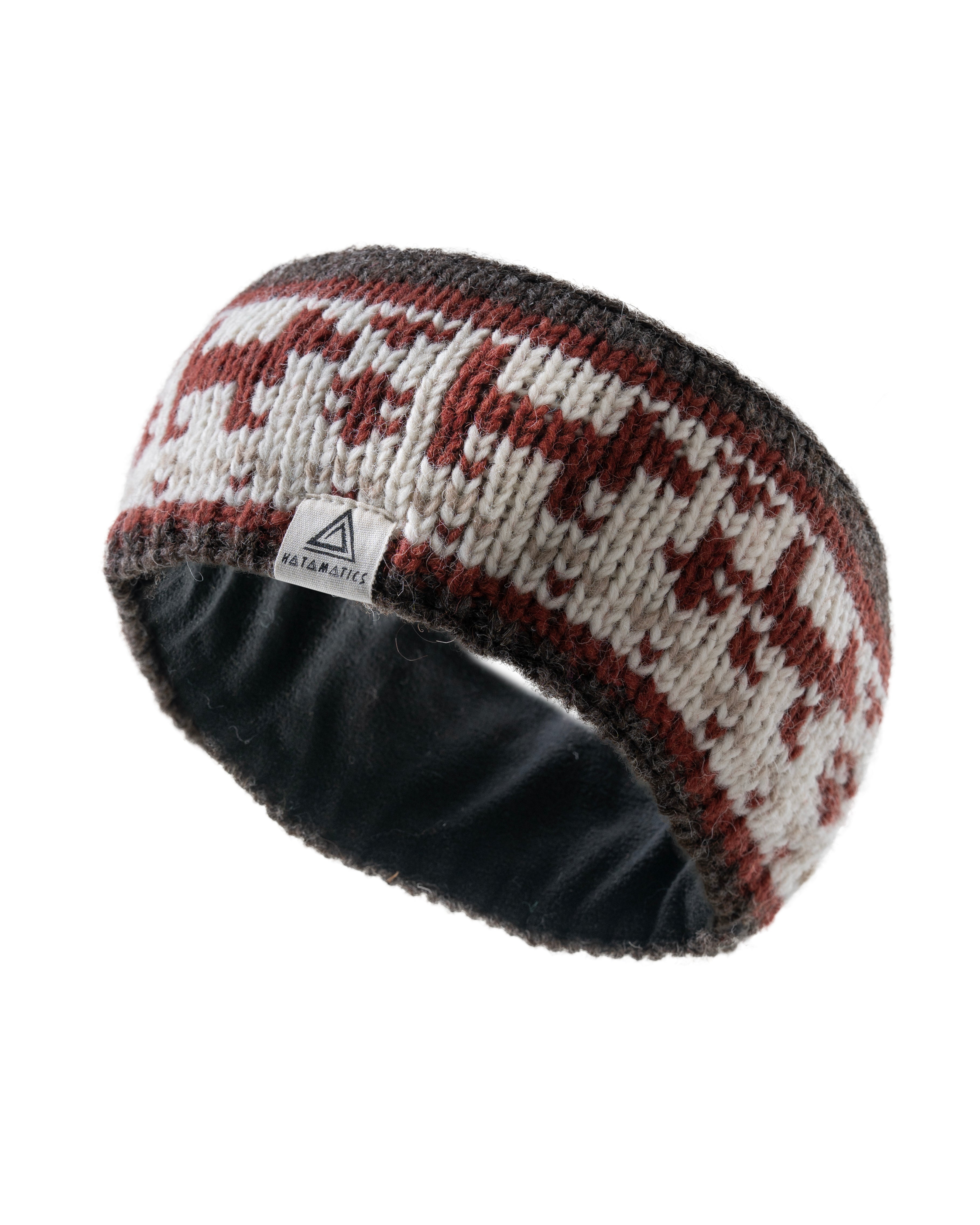 Khumbu – Headbands Brown Doggy Pattern